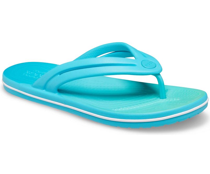 Flip-Flops | Women Crocs Crocband™ Ombre Flip Digital Aqua / Multi