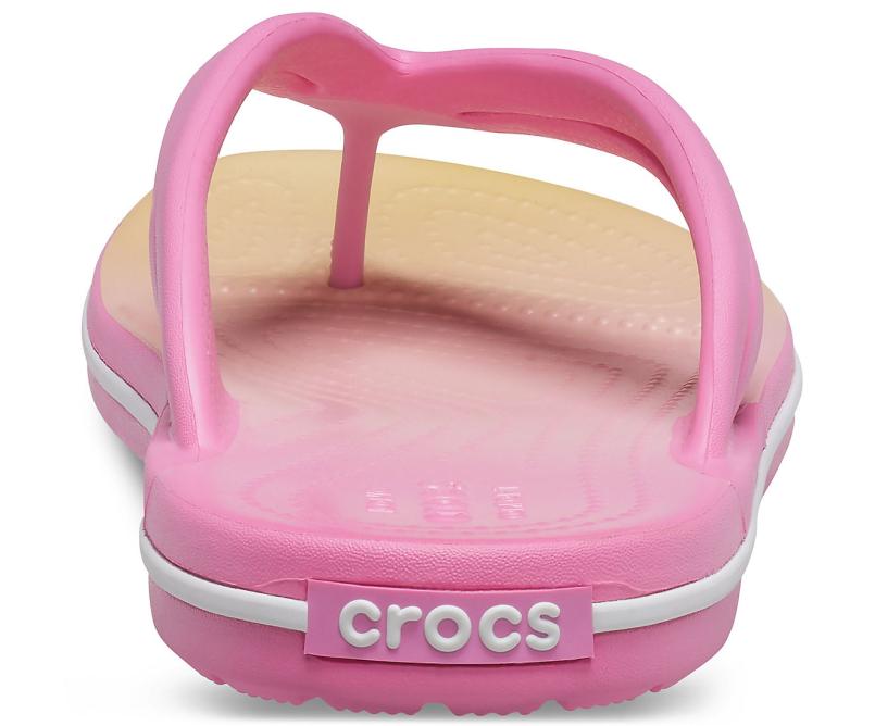 Flip-Flops | Women Crocs Crocband™ Ombre Flip Pink Lemonade / Multi