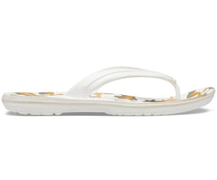 Flip-Flops | Women Crocs Crocband™ Printed Flip White / Multi