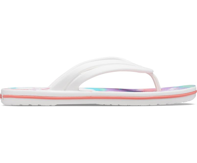Flip-Flops | Women Crocs Crocband™ Tie-Dye Flip Fresco / Multi
