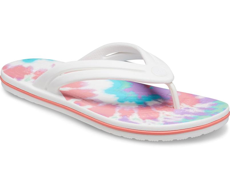 Flip-Flops | Women Crocs Crocband™ Tie-Dye Flip Fresco / Multi