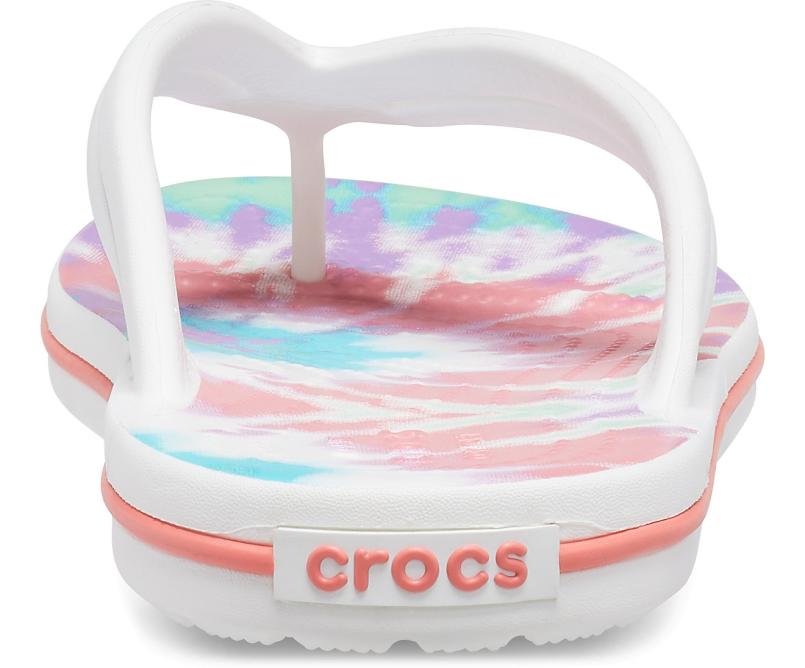 Flip-Flops | Women Crocs Crocband™ Tie-Dye Flip Fresco / Multi