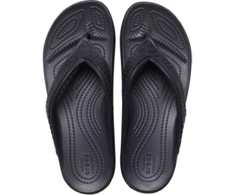 Flip-Flops | Women Crocs Crocs Sloane Snake Wedge Flip Black