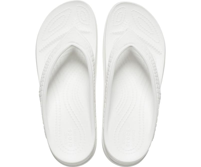 Flip-Flops | Women Crocs Crocs Sloane Snake Wedge Flip White