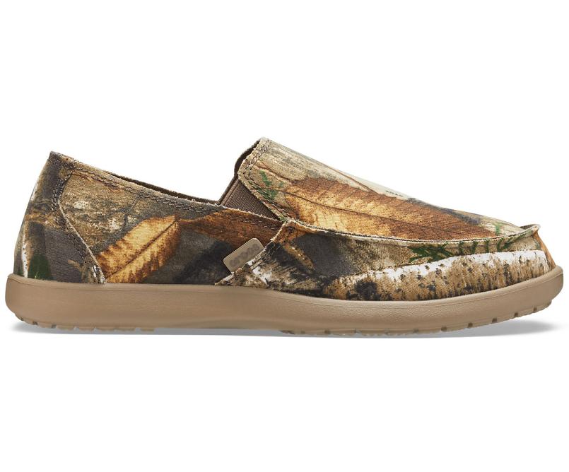 Loafers | Men Crocs Santa Cruz Realtree Edge® Slip-On Khaki