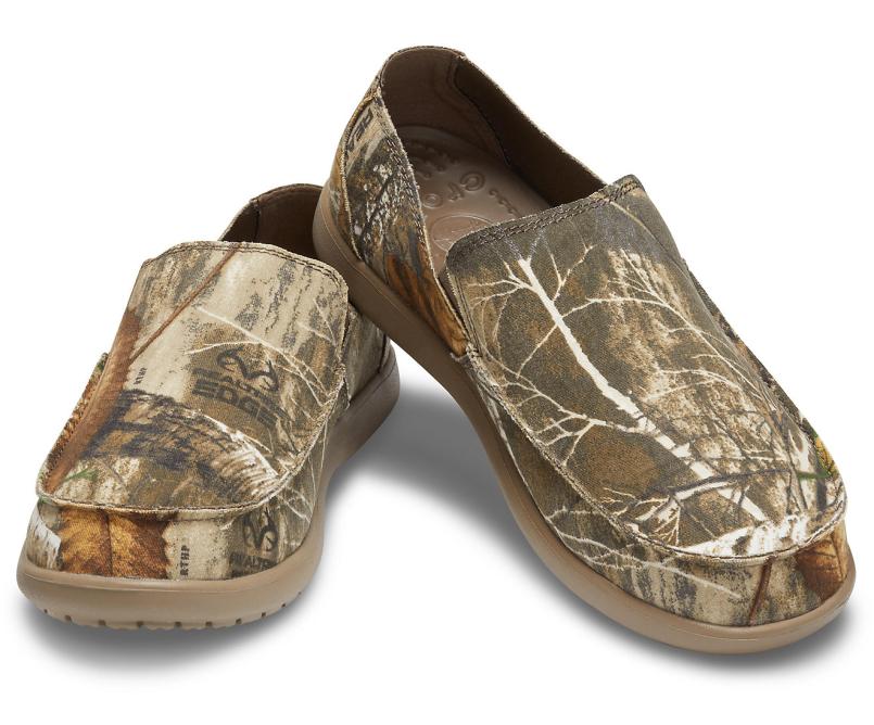 Loafers | Men Crocs Santa Cruz Realtree Edge® Slip-On Khaki