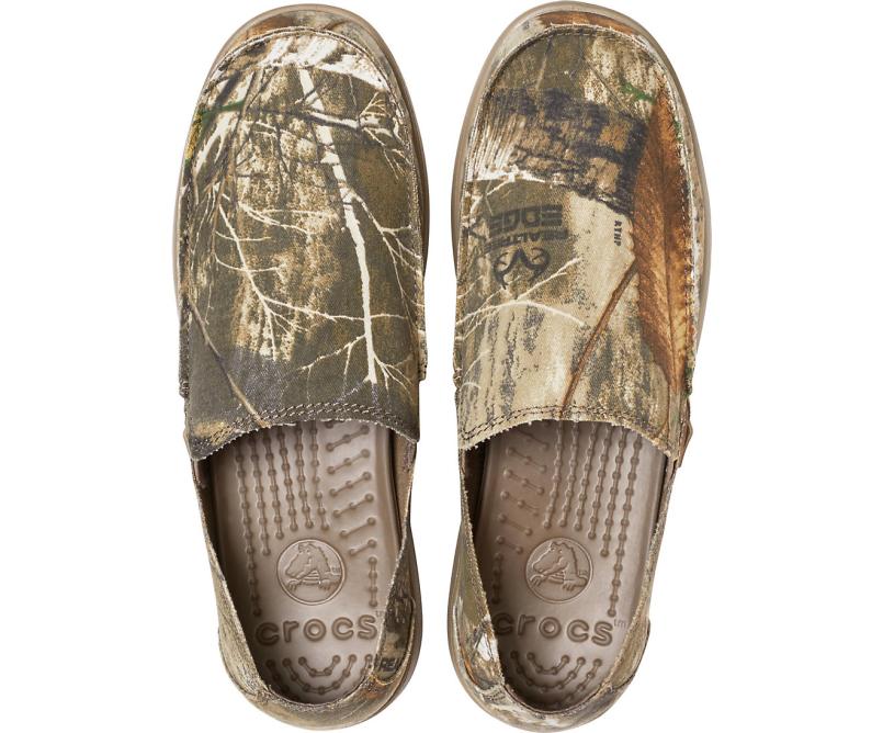 Loafers | Men Crocs Santa Cruz Realtree Edge® Slip-On Khaki