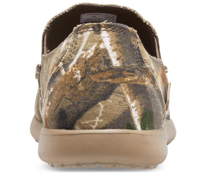 Loafers | Men Crocs Santa Cruz Realtree Edge® Slip-On Khaki