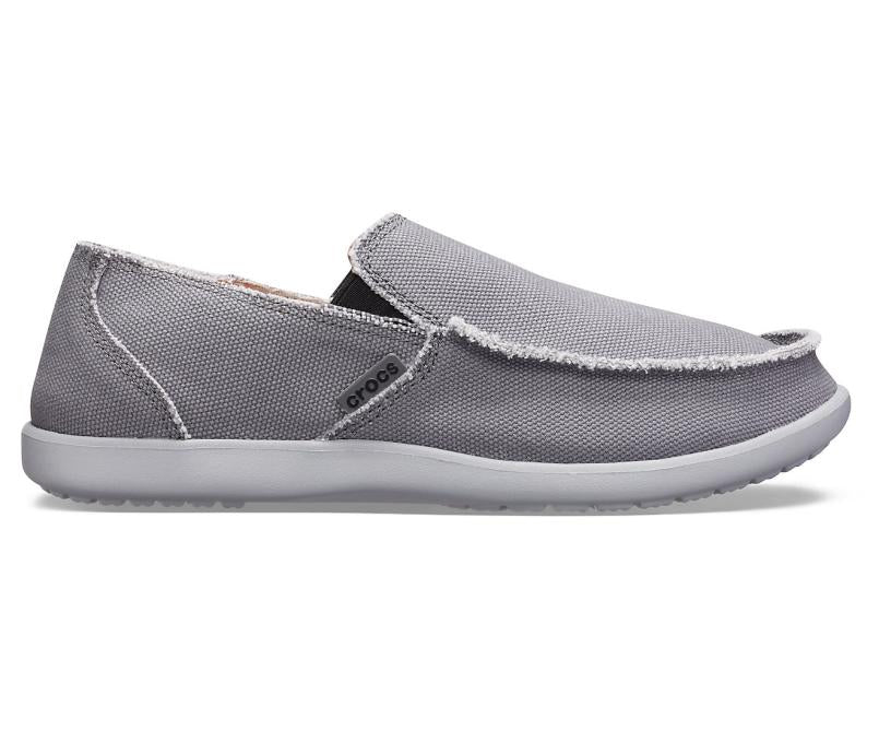 Loafers | Men Crocs Santa Cruz Slip-On Charcoal / Light Gray