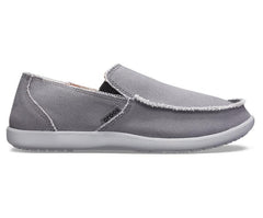 Loafers | Men Crocs Santa Cruz Slip-On Charcoal / Light Gray