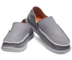 Loafers | Men Crocs Santa Cruz Slip-On Charcoal / Light Gray