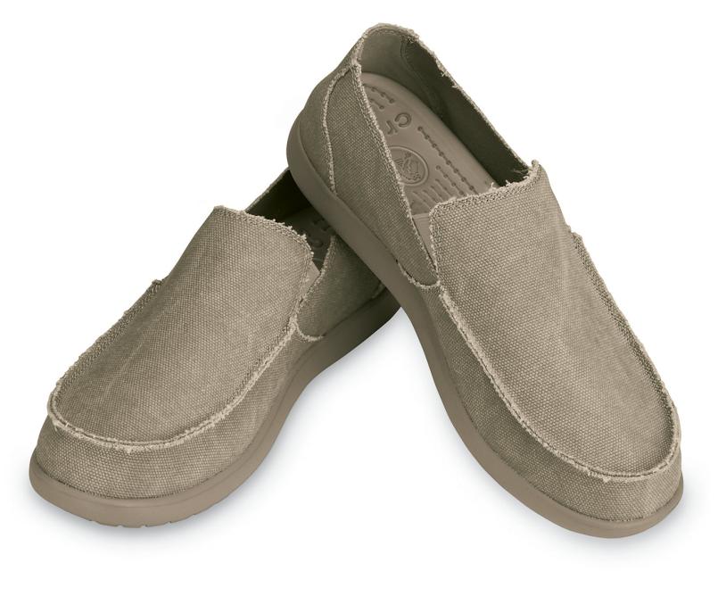 Loafers | Men Crocs Santa Cruz Slip-On Khaki / Khaki