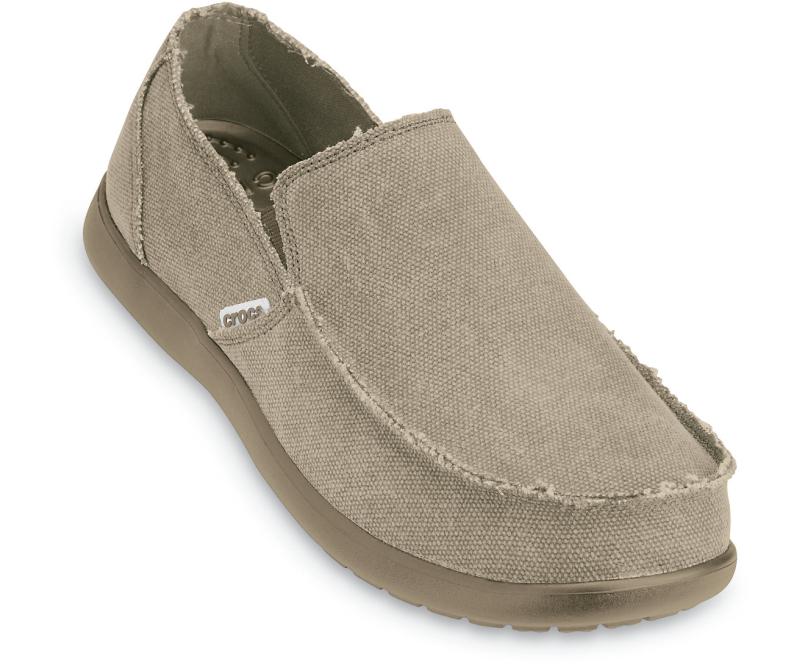 Loafers | Men Crocs Santa Cruz Slip-On Khaki / Khaki