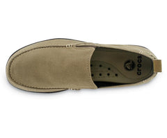 Loafers | Men Crocs Walu Slip-On Khaki / Espresso