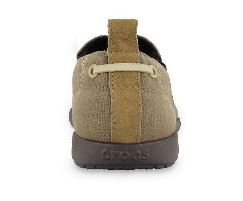 Loafers | Men Crocs Walu Slip-On Khaki / Espresso
