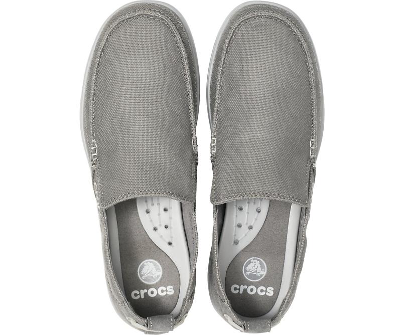 Loafers | Men Crocs Walu Slip-On Slate Grey/light Grey