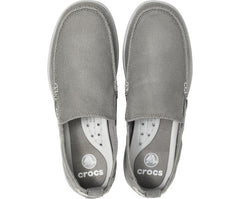 Loafers | Men Crocs Walu Slip-On Slate Grey/light Grey