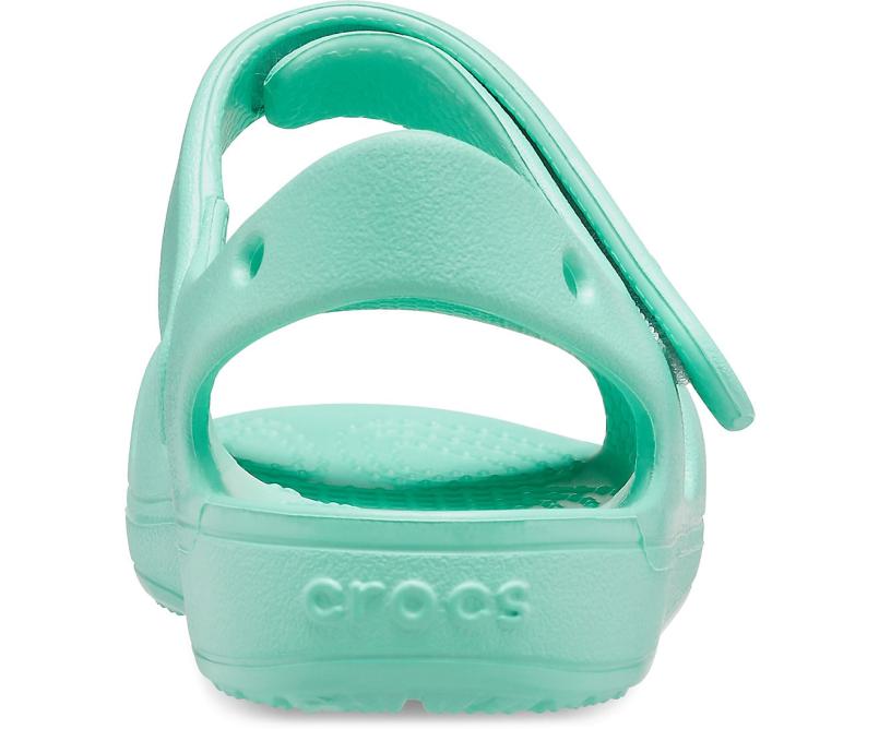 Sandals | Girls Crocs Kids&#039; Classic Cross-Strap Charm Sandal Pistachio
