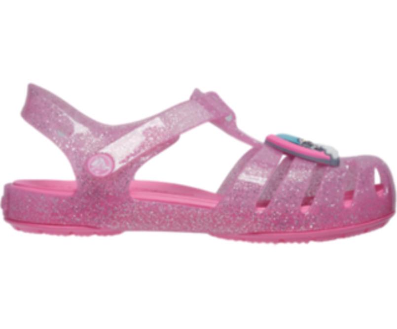 Sandals | Girls Crocs Kids&#039; Crocs Isabella Charm Sandal Pink Lemonade