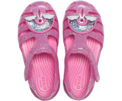 Sandals | Girls Crocs Kids&#039; Crocs Isabella Charm Sandal Pink Lemonade