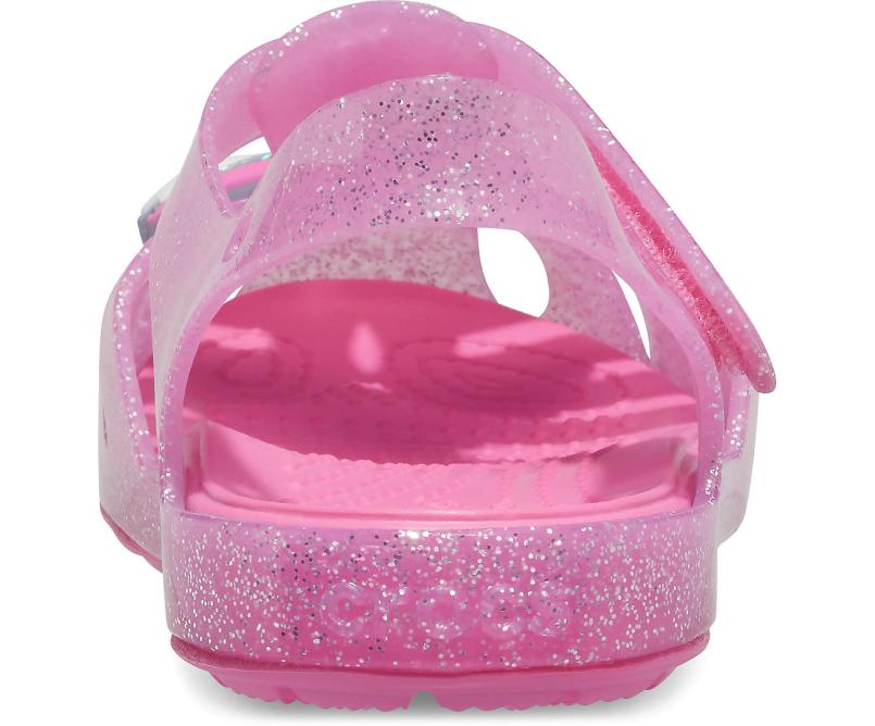 Sandals | Girls Crocs Kids&#039; Crocs Isabella Charm Sandal Pink Lemonade