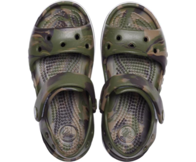 Sandals | Girls/Boys Crocs Kids&#039; Bayaband Marbled Sandal Army Green / Multi