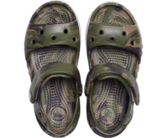 Sandals | Girls/Boys Crocs Kids&#039; Bayaband Marbled Sandal Army Green / Multi