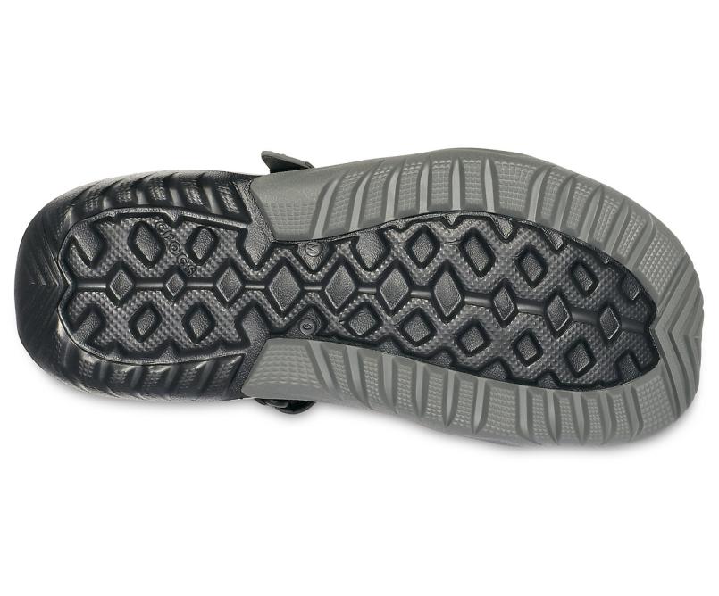 Sandals | Men Crocs Swiftwater™ Mesh Deck Sandal Black