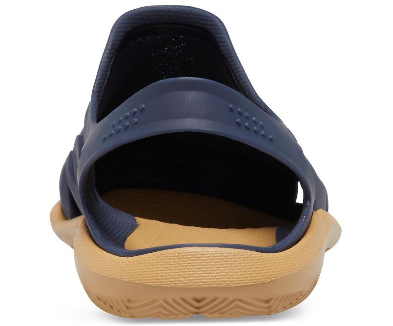 Sandals | Men Crocs Swiftwater™ Mesh Wave Navy / Tan