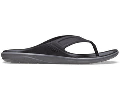 Sandals | Men Crocs Swiftwater™ Wave Flip Black/slate Grey