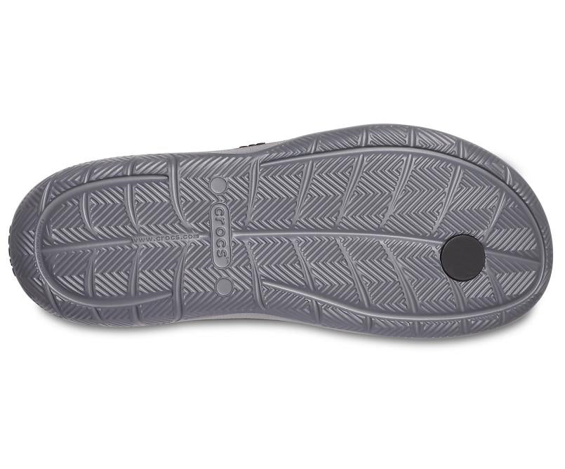 Sandals | Men Crocs Swiftwater™ Wave Flip Black/slate Grey