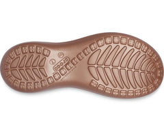 Sandals | Women Crocs Capri V Glitter Flip Bronze