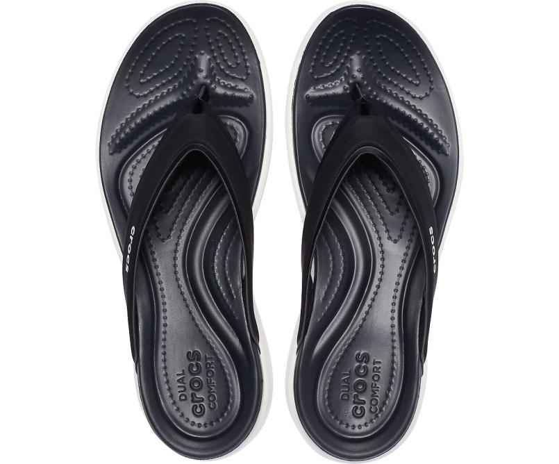 Sandals | Women Crocs Capri V Sporty Flip Black