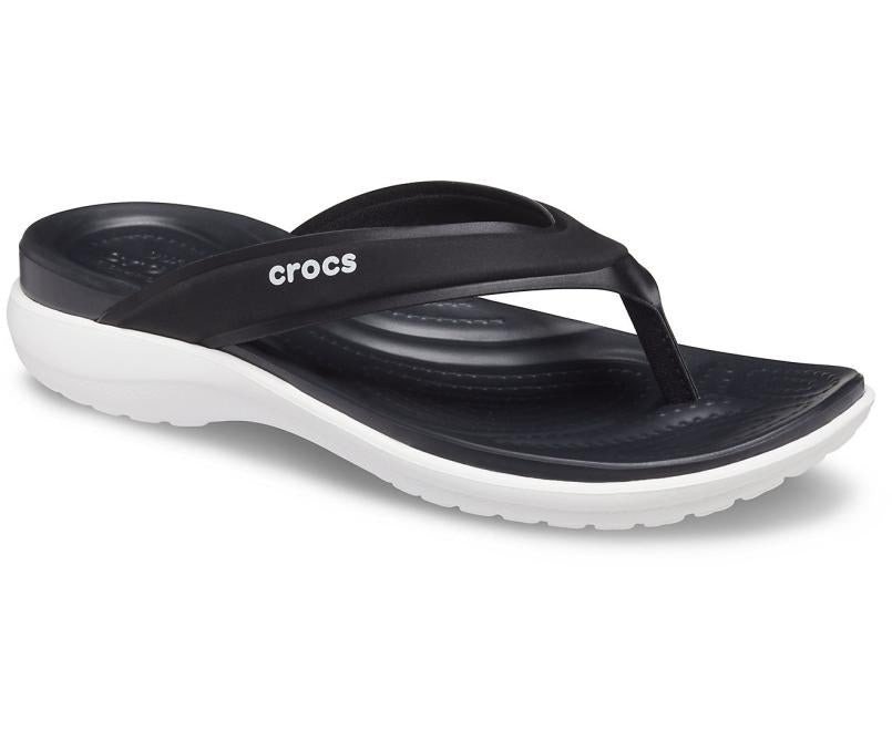 Sandals | Women Crocs Capri V Sporty Flip Black