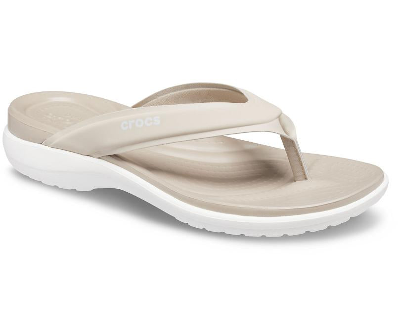 Sandals | Women Crocs Capri V Sporty Flip Cobblestone