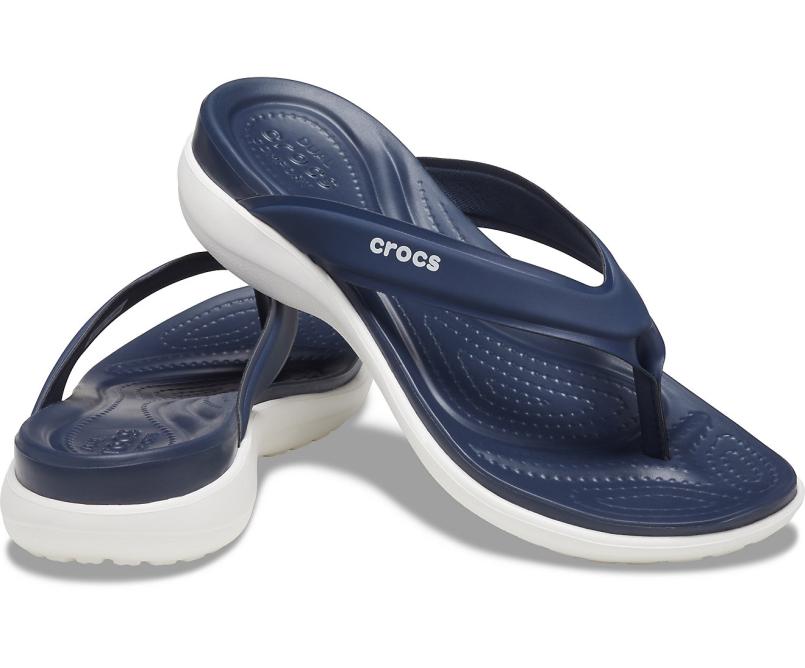 Sandals | Women Crocs Capri V Sporty Flip Navy