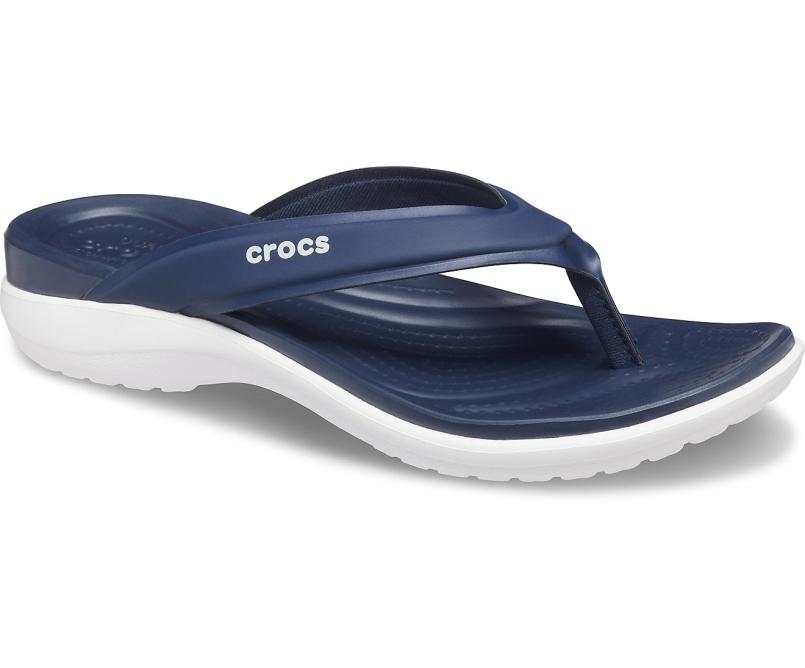 Sandals | Women Crocs Capri V Sporty Flip Navy