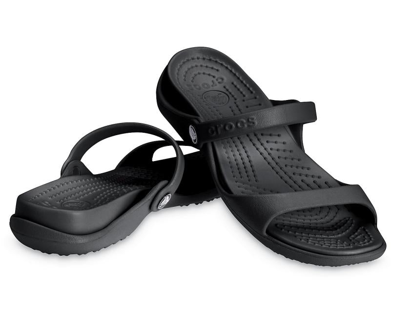 Sandals | Women Crocs Cleo Sandal Black / Black