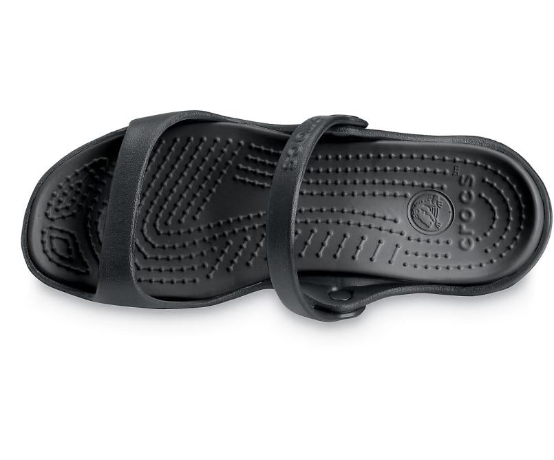 Sandals | Women Crocs Cleo Sandal Black / Black