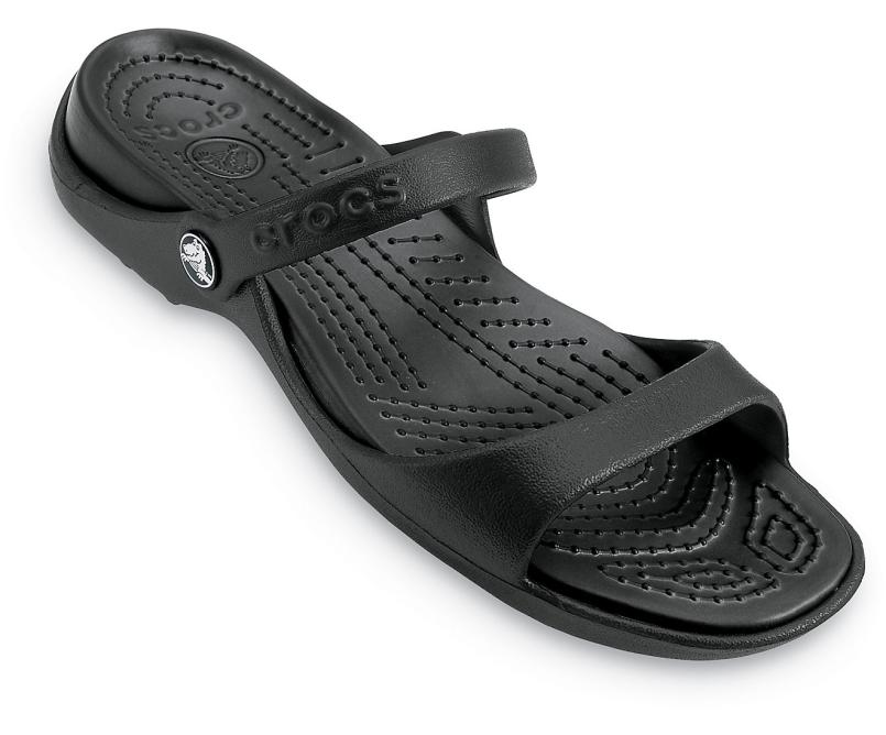 Sandals | Women Crocs Cleo Sandal Black / Black