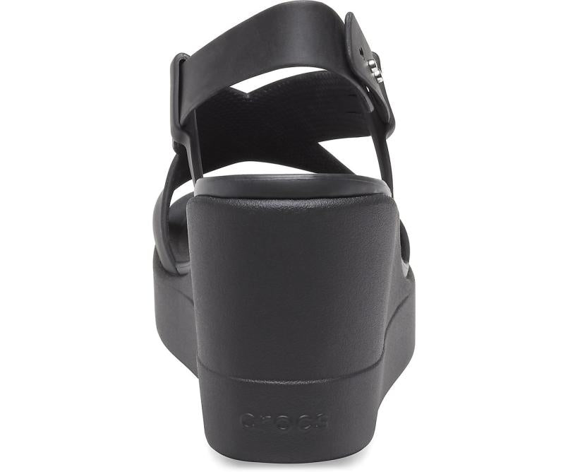 Sandals | Women Crocs Crocs Brooklyn High Wedge Black / Black
