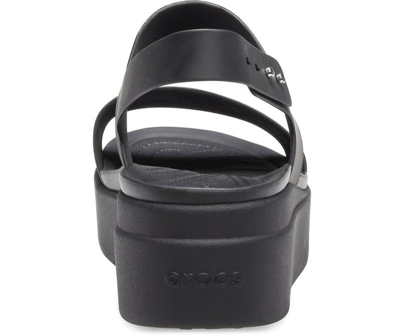 Sandals | Women Crocs Crocs Brooklyn Low Wedge Black / Black
