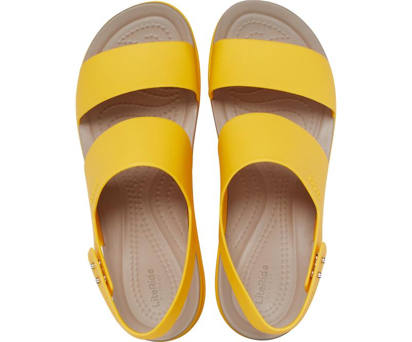 Sandals | Women Crocs Crocs Brooklyn Low Wedge Canary / Canary