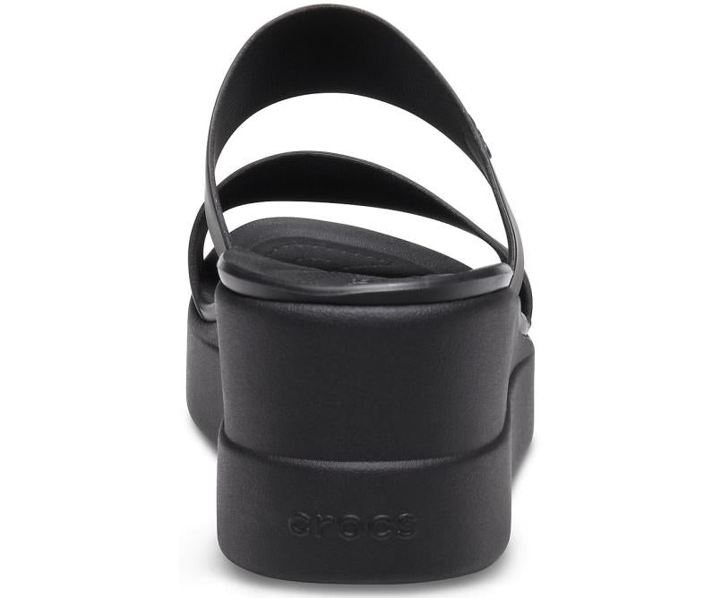 Sandals | Women Crocs Crocs Brooklyn Mid Wedge Black / Black
