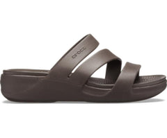 Sandals | Women Crocs Crocs Monterey Strappy Wedge Espresso