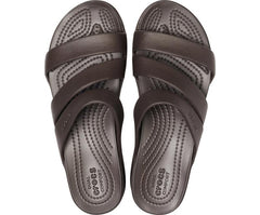 Sandals | Women Crocs Crocs Monterey Strappy Wedge Espresso