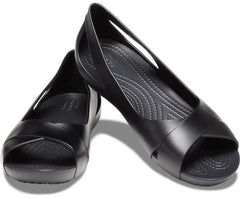 Sandals | Women Crocs Crocs Serena Flat Black
