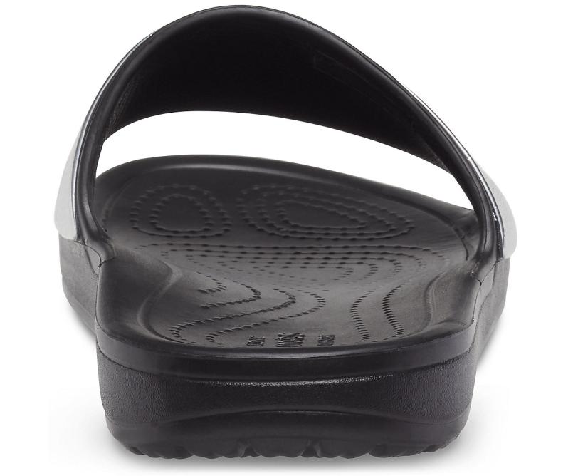 Sandals | Women Crocs Crocs Sloane Shine Low Slide Black