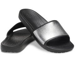 Sandals | Women Crocs Crocs Sloane Shine Low Slide Black