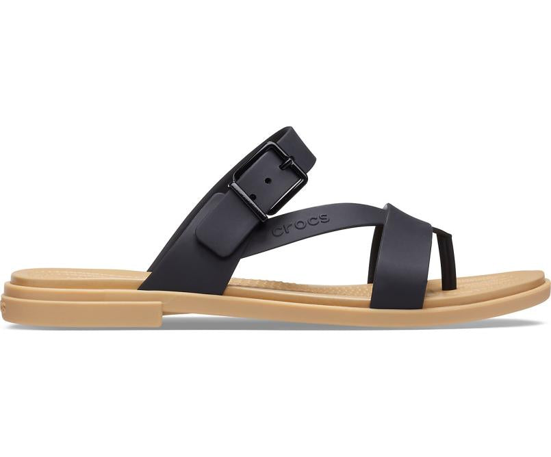 Sandals | Women Crocs Crocs Tulum Toe Post Sandal Black / Tan